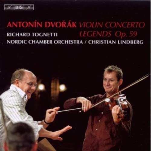 Tognettinordic Colindberg - Dvorak: Violin Concerto, Legends [CD]