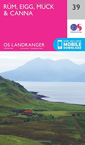 Landranger (39) Rum, Eigg & Muck (OS Landranger Map)