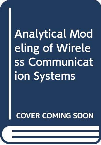 Analytical Modeling of Wireless Communication Systems