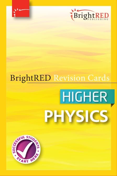 BrightRED Revision Cards - Higher Physics
