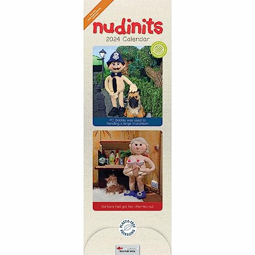 Nudinits Slim Calendar 2024