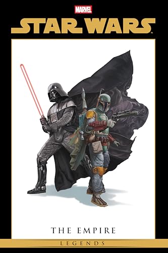 Darth Vader and Boba Fett on cover of Star Wars comic book.
