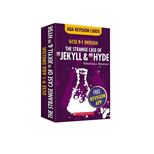 Revision cards for “The Strange Case of Dr Jekyll and Mr Hyde.”