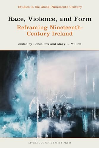 Book cover with text “Race, Violence, and Form” over abstract blue artwork.