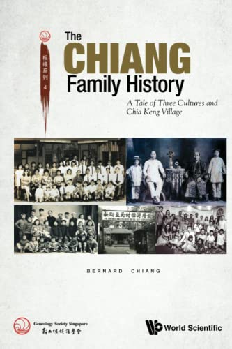 Book cover: "Chiang Family History" with vintage family photos.