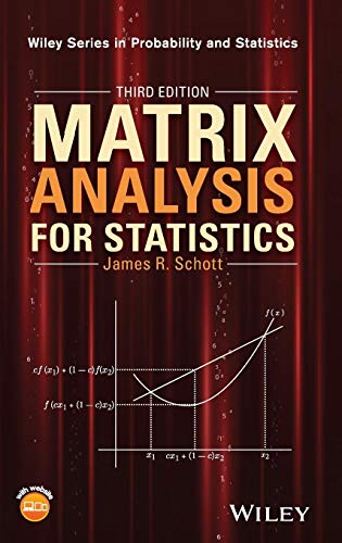 Matrix Analysis for Statistics