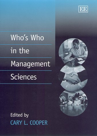 Who'S Who in the Management Sciences