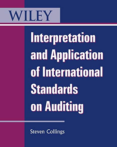 Interpretation and Application of International Standards on Auditing