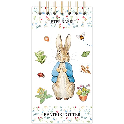 Beatrix Potter Peter Rabbit Tall Wiro Notes To Do List Pad Notebook