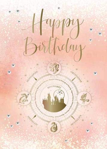 Harry Potter: Hogwarts Constellation Birthday Embellished Card (HP Constellation)