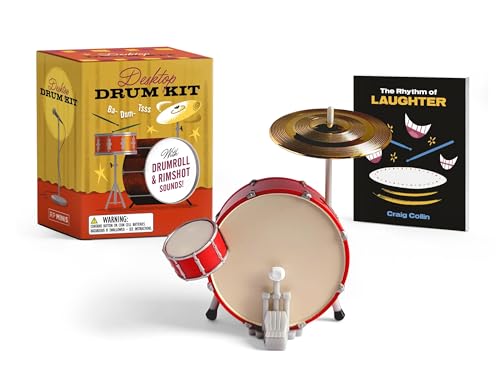 Desktop Drum Kit : With Drumroll and Rimshot Sounds!
