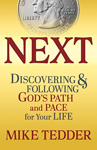 Book cover with large text "NEXT" and a quarter, author Mike Tedder.