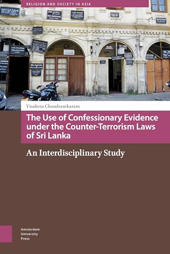 Book cover: “The Use of Confessionary Evidence” with a Sri Lankan building image.