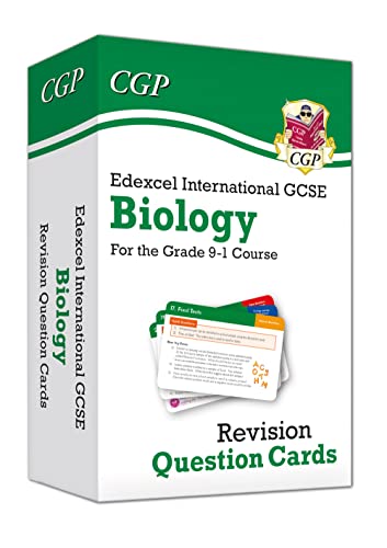 New Grade 9-1 Edexcel International GCSE Biology: Revision Question Cards: ideal for catch-up and exams in 2022 and 2023 (CGP IGCSE 9-1 Revision)