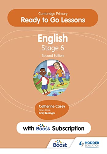 Cambridge Primary Ready to Go Lessons for English 6 Second edition with Boost Su