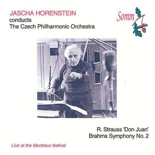 CD cover featuring conductor Jascha Horenstein in a black and white photo.