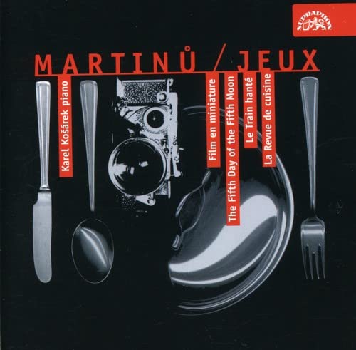 Karel Kosarek - Martinu - Jeux & Other Piano W [CD]