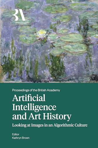 Book cover featuring Monet’s water lilies and title “Artificial Intelligence and Art History.”