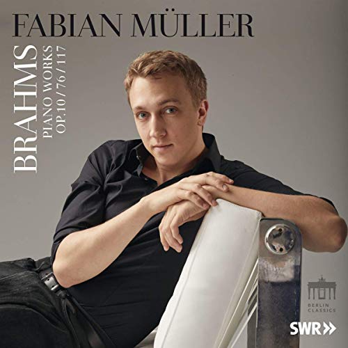 Fabian Muller - Johannes Brahms: Piano Works Op. 10, 76, 117 [CD]