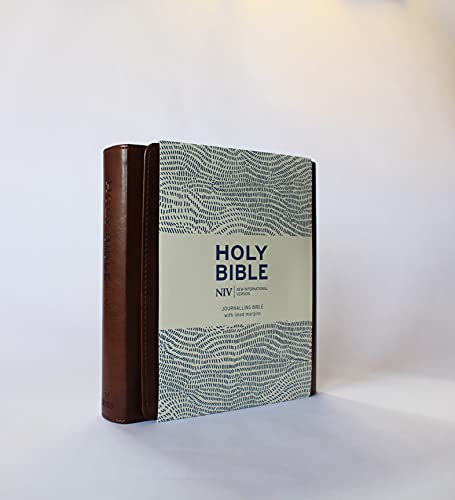 NIV Journalling Brown Imitation Leather Bible with Clasp