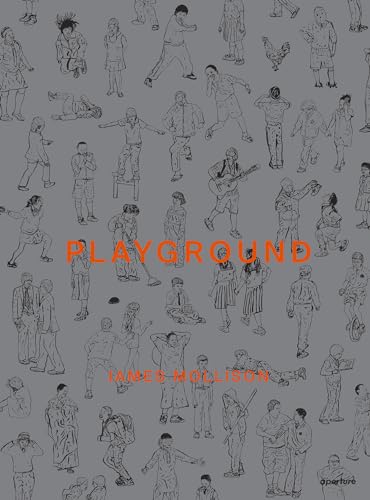 Gray book cover with orange text and line drawings of people playing.