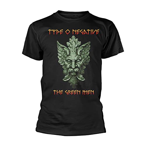 Type O Negative T Shirt The Green Men Band Logo Official Mens Black XL
