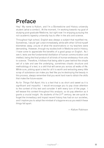 Things Fall Apart Text Guide: English Literature Revision Book | Includes Analysis, Key Quotes, Character Insights, and Sample Essays for Top Grades