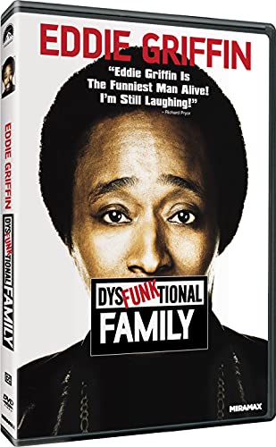 DVD cover featuring comedian Eddie Griffin in a black suit.