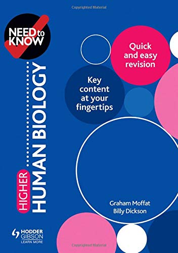 Need to Know: Higher Human Biology (Need to Know Higher Level)