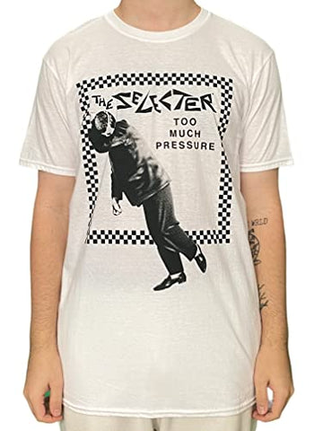 Selecter Too Much Pressure Unisex Official T Shirt Various Sizes White