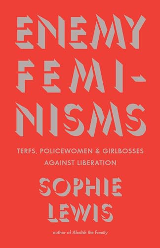 Book cover with large grey text on a bright red background.