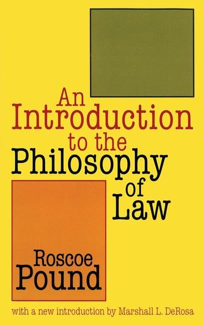 An Introduction to the Philosophy of Law