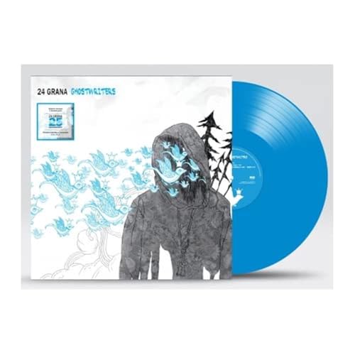 24 Grana “Ghostwriters” 25th Anniversary vinyl record with hooded figure cover.