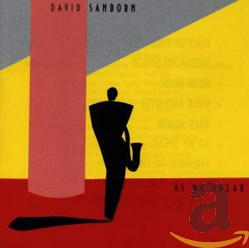 CD cover for David Sanborn’s “As We Speak” with abstract figure.