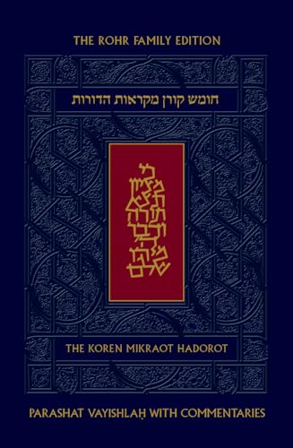 Koren Mikraot Hadorot, V8: Vayishlah