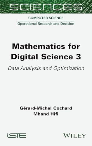 Mathematics for Digital Science 3 : Data Analysis and Optimization