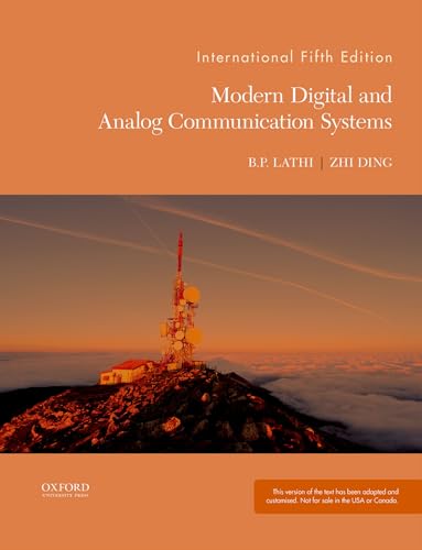 Modern Digital and Analog Communication