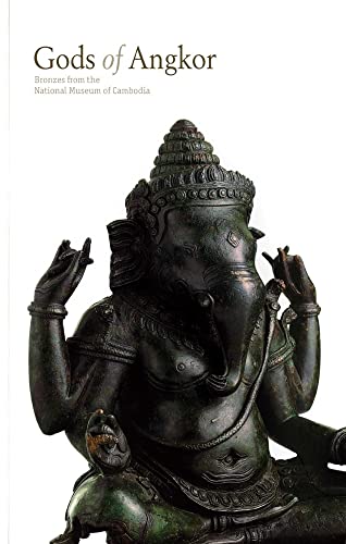 Book cover featuring a dark bronze statue of a Hindu deity.