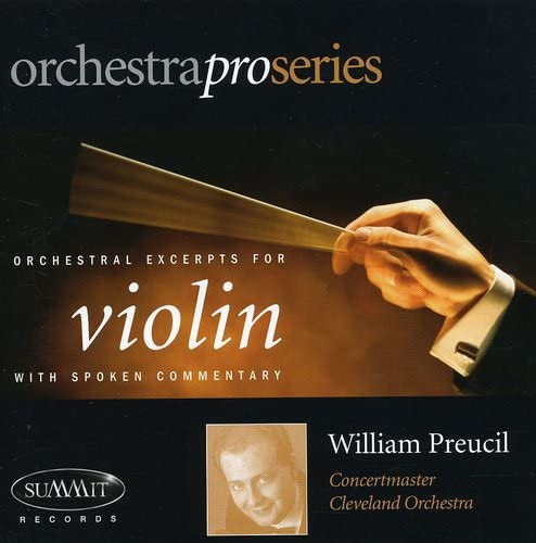 William Preucil - Orchestral Highlights for Violin [IMPORT] [CD]