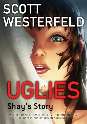 Book cover for Uglies: Shay's Story featuring a close-up illustration of a girl's face.
