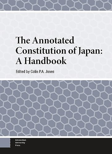 Book cover: "The Annotated Constitution of Japan: A Handbook.