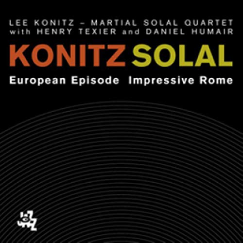 CD cover for “Konitz Solal - European Episode/Impressive Rome” album.