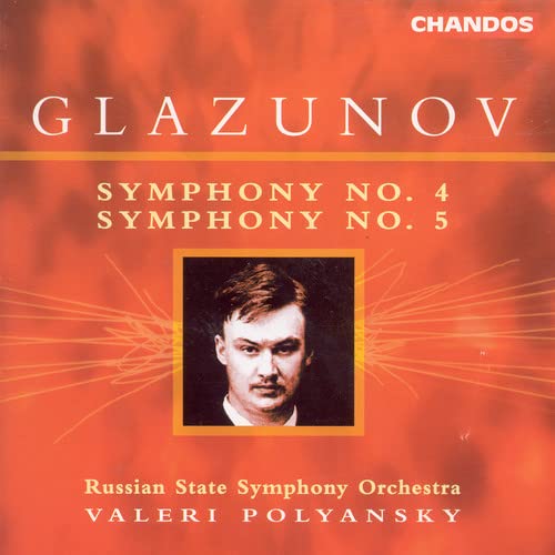 Valéry Polyansky - Glazunov: Symphonies Nos 4 & 5 [CD]