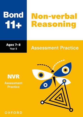 Bond 11+: Bond 11+ Non-verbal Reasoning Assessment Practice Age 7-8