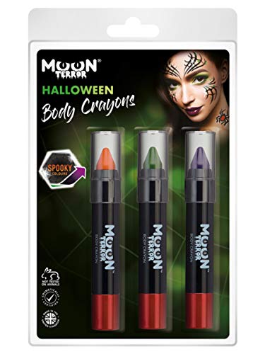 Moon Terror Halloween Body Crayons
