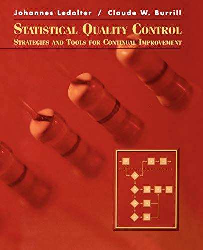 Statistical Quality Control: Strategies & Tools for Continual Improvement