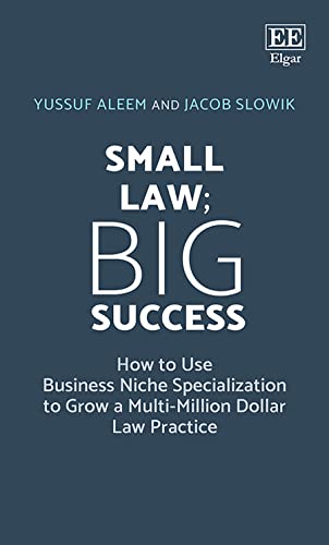 Small Law; Big Success: How to Use Business Niche Specialization to Grow a Multi-Million Dollar Law Practice