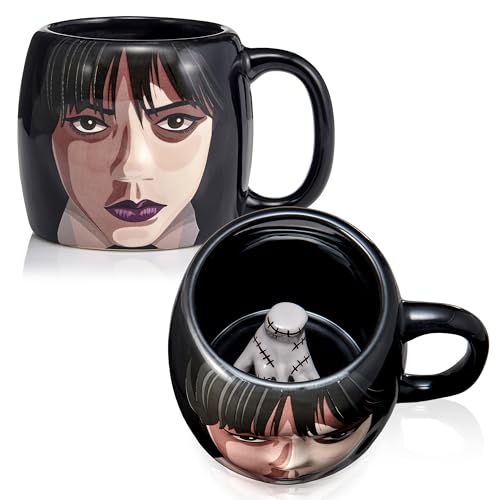 Wednesday And Thing 3D Mug