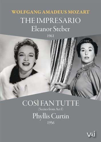 DVD cover featuring portraits of Eleanor Steber and Phyllis Curtin, opera singers.