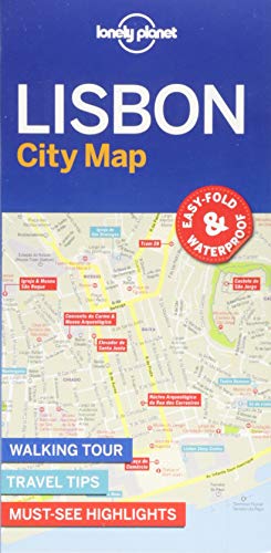 Lonely Planet Lisbon City Map
